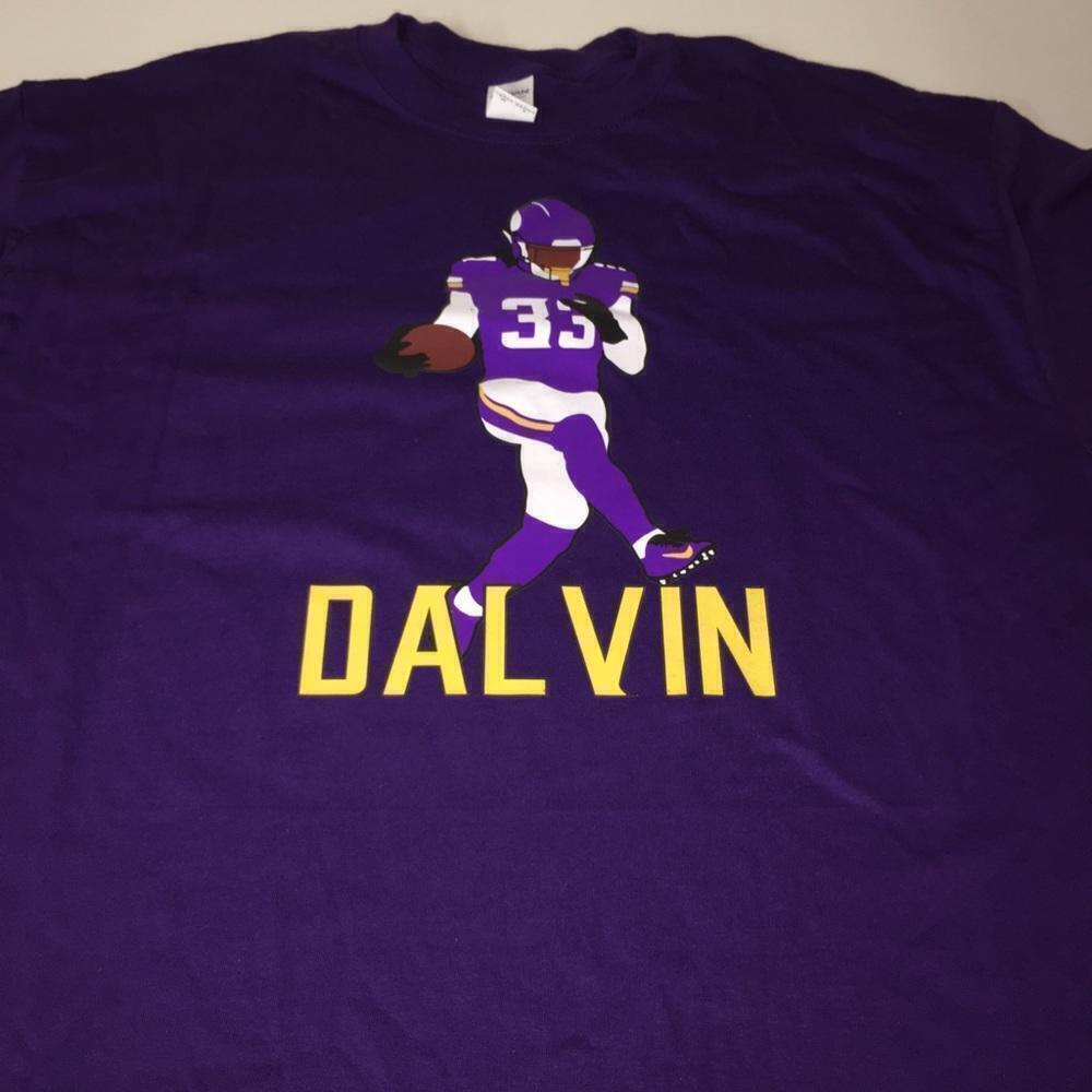 Minnesota Vikings Dalvin Cook Football Fan Graphic Unisex T-Shirt